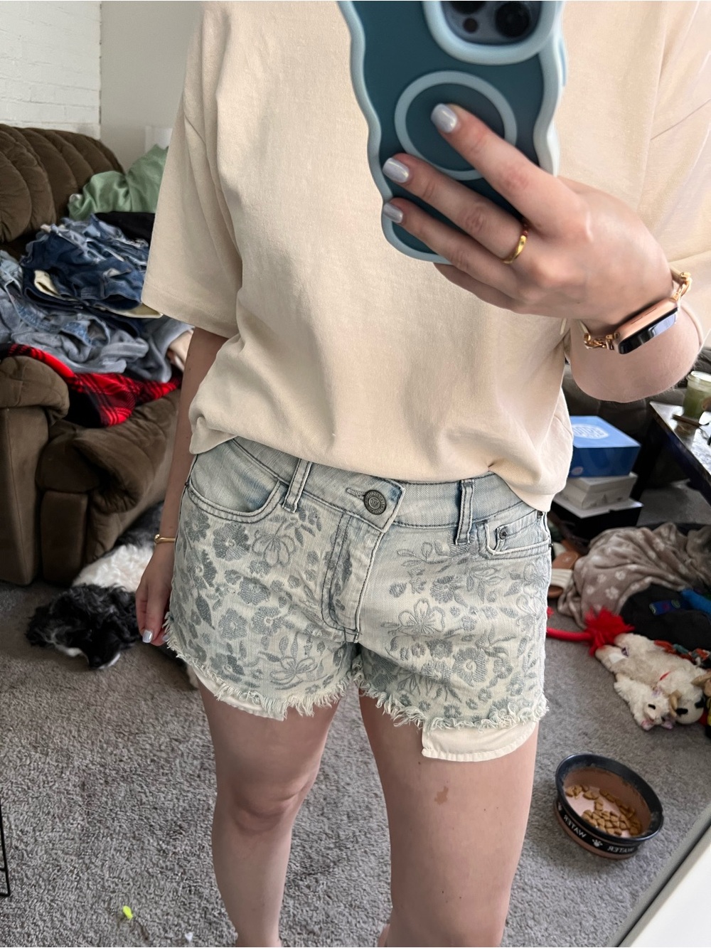 Aéropostale high waisted shorty shorts